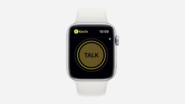 Walkie-Talkie auf der Apple Watch