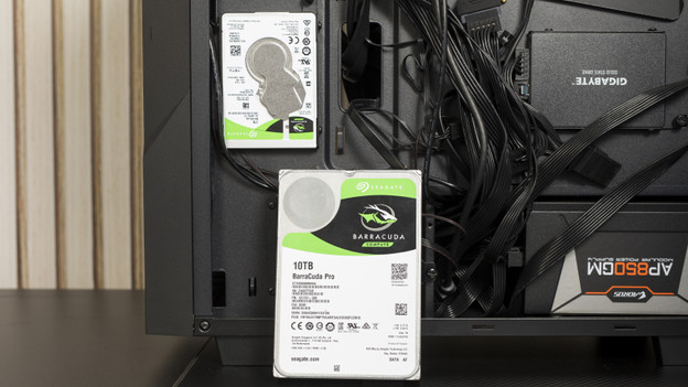 Hard drives and SSDs