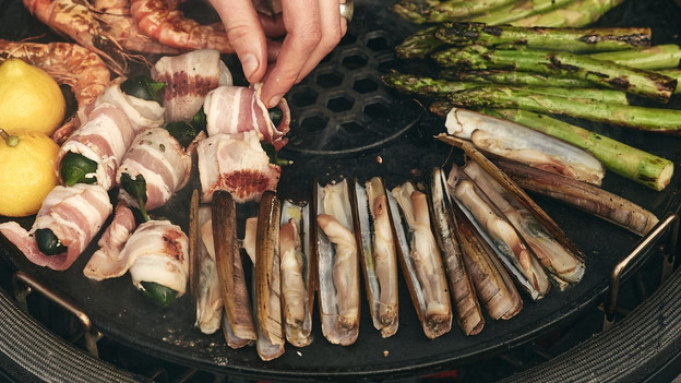 Grillfläche auswählen