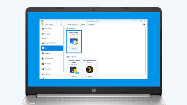 Medienserver Synology mit DLNA