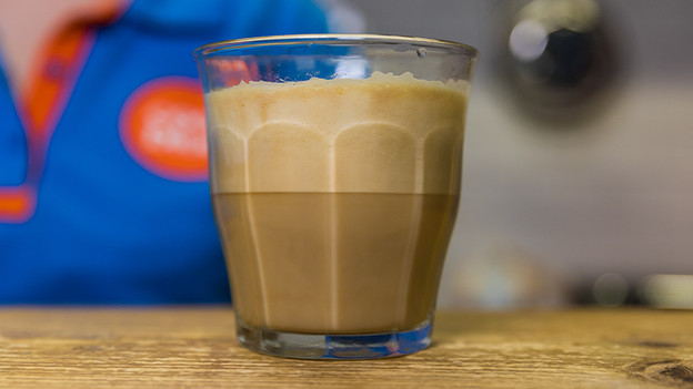 Sojamilch – Dampflanze