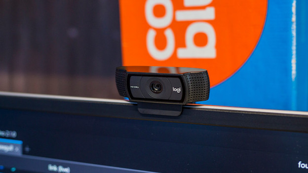 Webcam auf dem Bildschirm