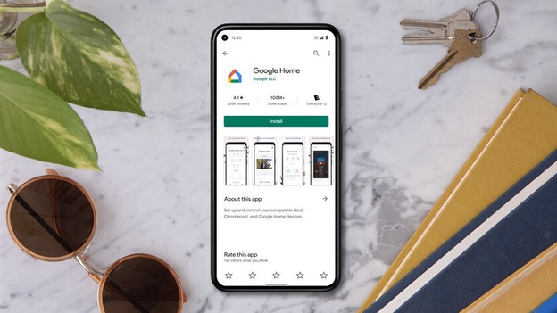 Step 2: create a Google account in the Home app