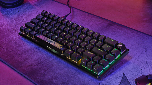 Eine 60-Prozent-Tastatur