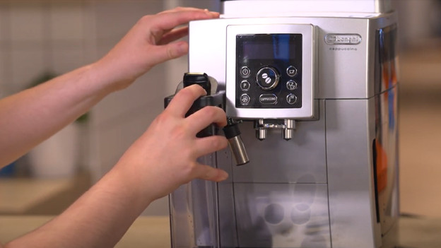 Schließe das Milchsystem an