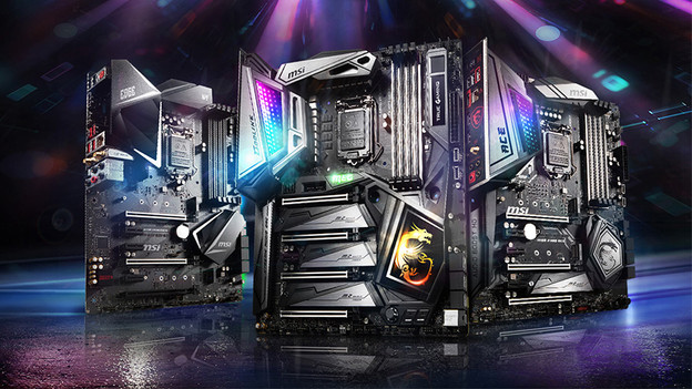 MSI Motherboards mit RGB-LED-Beleuchtung
