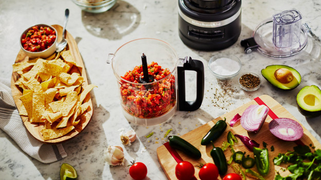 Mit Food-Processor pürieren