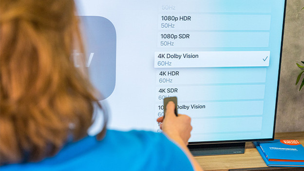 Wähle eine Auflösung auf deinem Apple TV