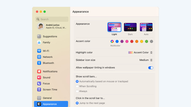 macOS Ventura Systemeinstellungen