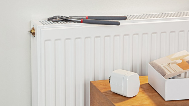 Schritt 3: Drehe den Thermostatkopf auf