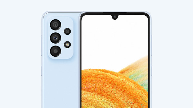 Galaxy A33: 5000mAh battery