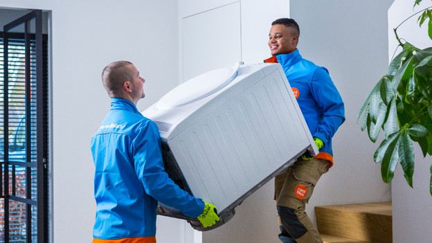 Washing machine delivery drivers