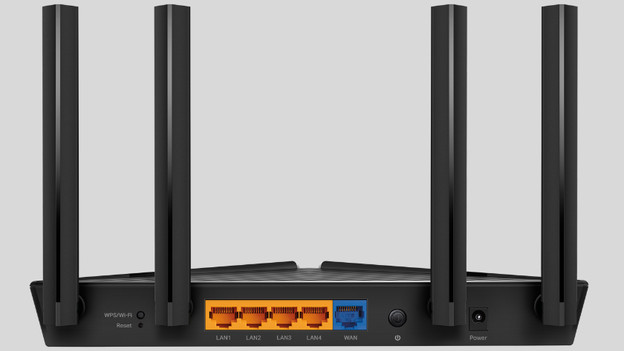 Method 1: using the reset button on the back of the device