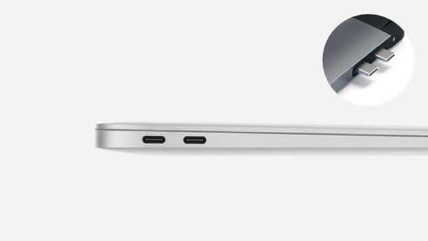 Doppelter USB-C-Anschluss