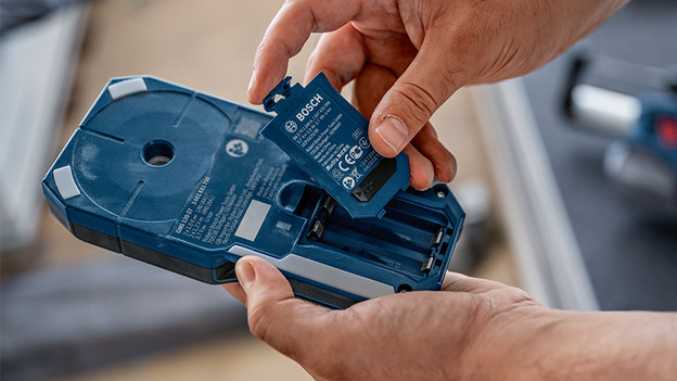 Leitungssucher Batterien Akku