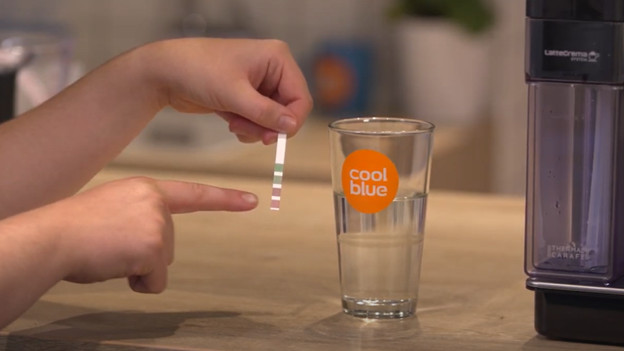 Stelle die Wasserhärte ein