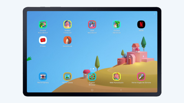kinder inhalt samsung mode