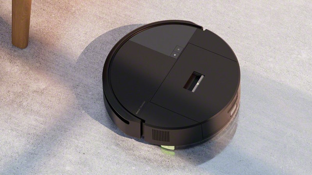 Saugroboter mit feuchtem Wischpad
