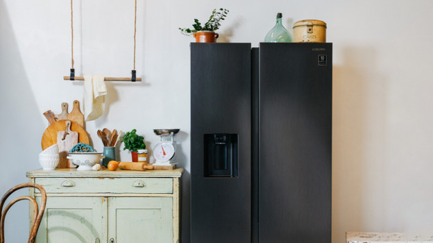 Amerikanischer Side-by-Side-Kühlschrank: hohe Kapazität