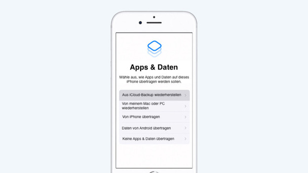 Übertrage deine Daten auf dein neues iPhone