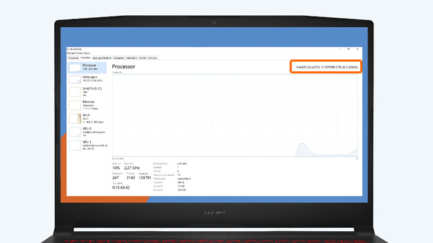 Check if you can overclock your processor