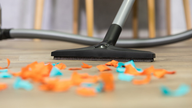 Parquet brush wooden floor