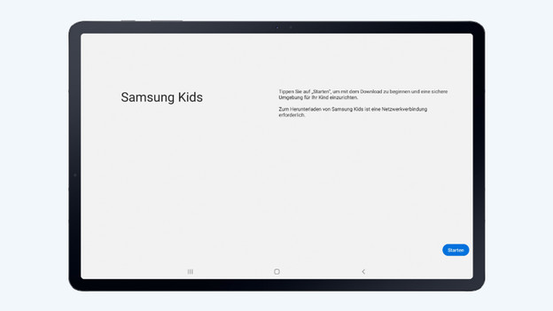 Samsung Kindermodus starten