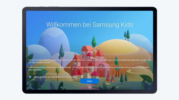 Samsung: Kinder-App