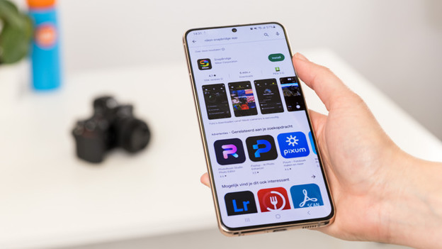 Download the Nikon SnapBridge app