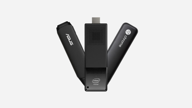 Stick PC: smallest type of computer, but no powerful hardware