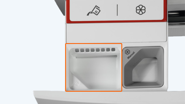 Dose powder detergent