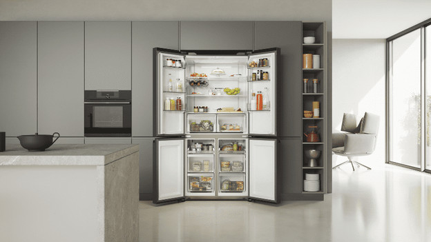 Side-by-Side-Kühlschrank Gefrierteil