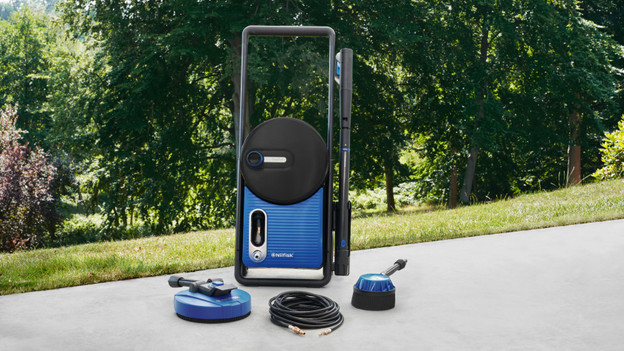 Nilfisk Hochdruckreiniger mit Zubehör