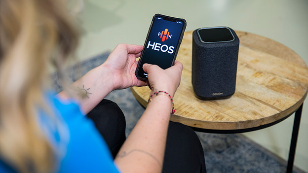 HEOS app with Denon Home 150