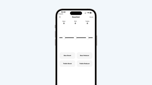 Equalizer Bose app