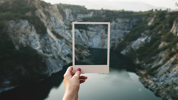 Fotoobjekt im Rahmen