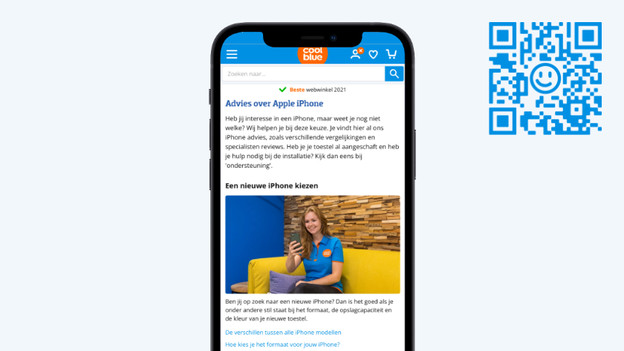 iPhone QR-Code scannen
