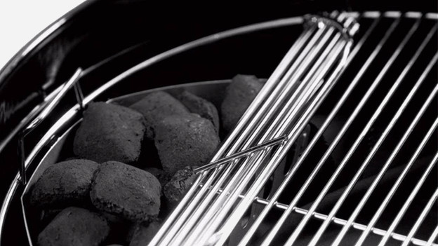 Tip for charcoal barbecue