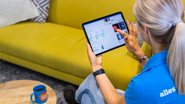 Surfen auf dem iPad Pro