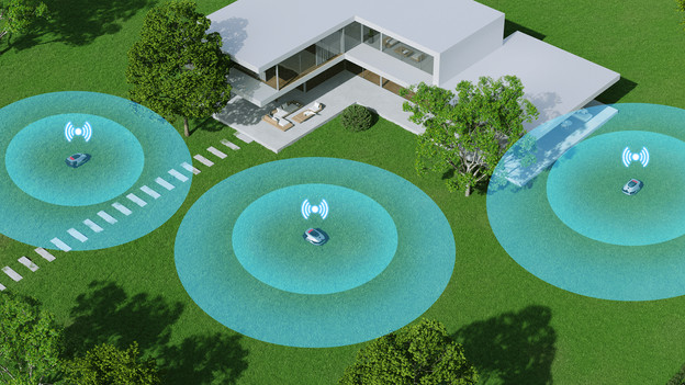 WLAN verbinden Dreame Mähroboter Bluetooth