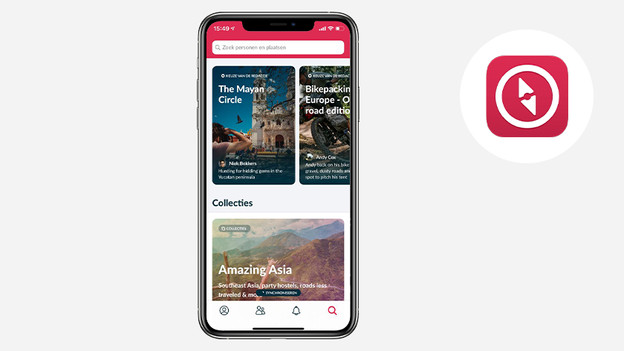 Apple iPhone-App Polarsteps