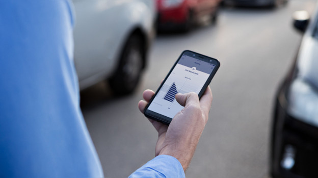 Einfache Bedienung mit der App