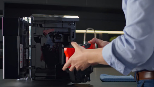 Brühgruppe entfernen