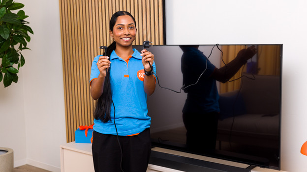 Kabel Fernseher und Soundbar