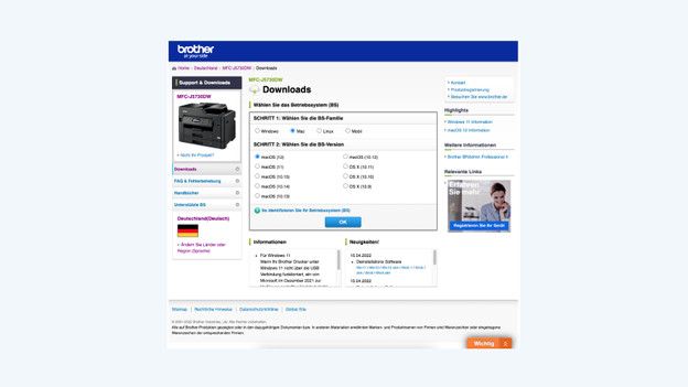 Software herunterladen