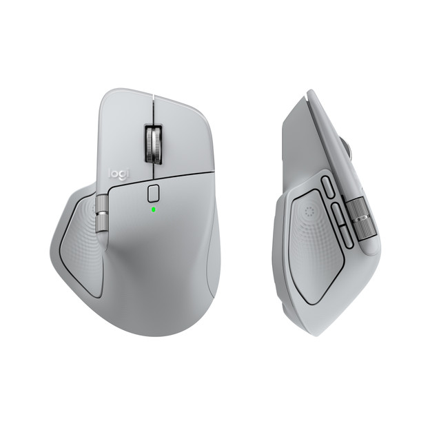 Logitech MX Master 4 Pale Grey Silver