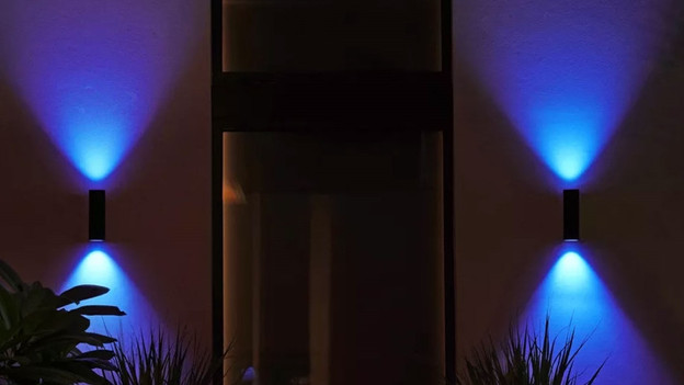 Philips Hue Außenbeleuchtung in Zonen