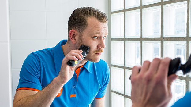 Trimmen mit Philips Barttrimmer Aufsatz