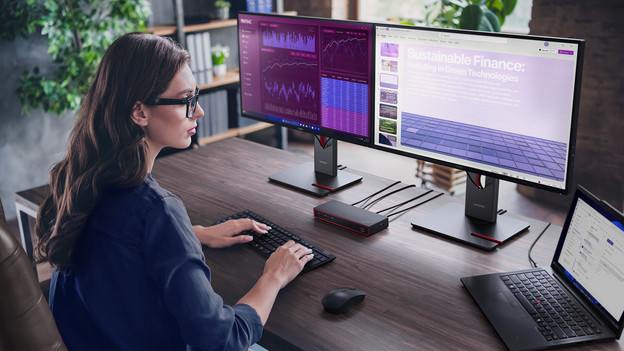 Mit einem Lenovo USB-4-Dockingstation arbeiten