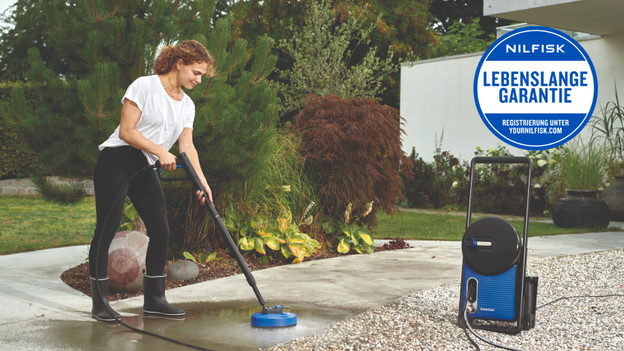 Lebenslange Garantie von Nilfisk